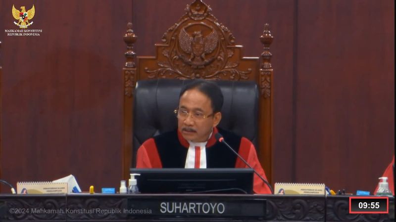 Sidang MK PHPU Pilpres 2024