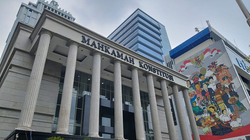 Gedung Mhakamah Konstitusi tempat Sidang Sengketa Pilpres