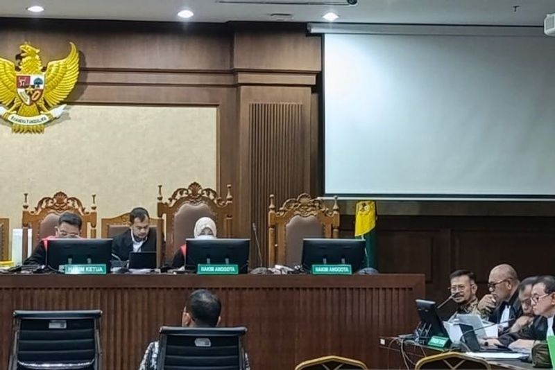 Sidang Korupsi di Kementan terdakwa SYL