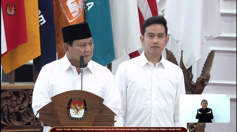 Pidato Presiden 2024-2029 Prabowo Subianto
