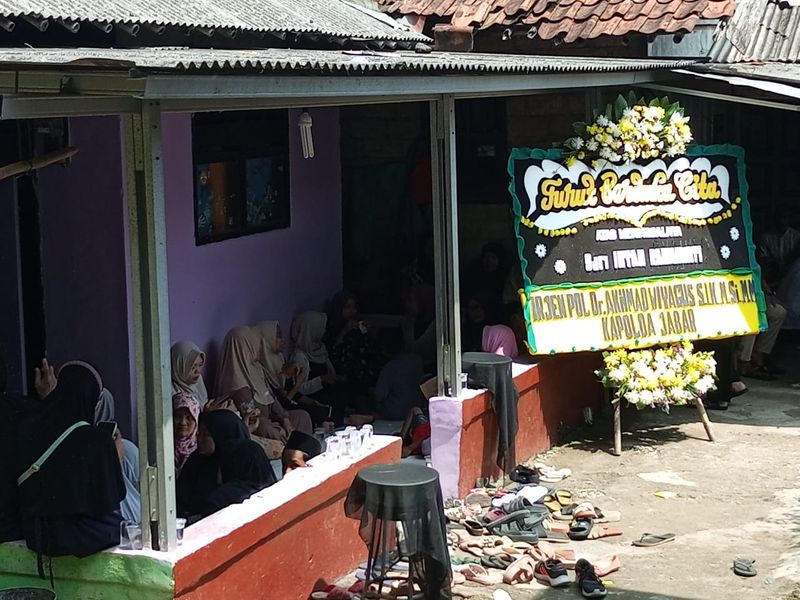 Rumah Duka Korban Kecelakaan Bus di Subang