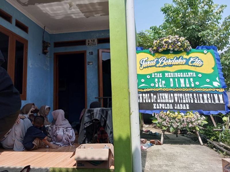 Rumah Duka Korban Kecelakaan Bus di Subang