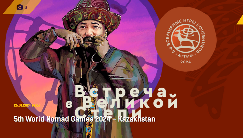 SS World Nomad Games V di Kazakhstan