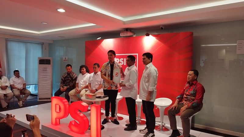 Ketua Umum PSI Kaesang Pangarep