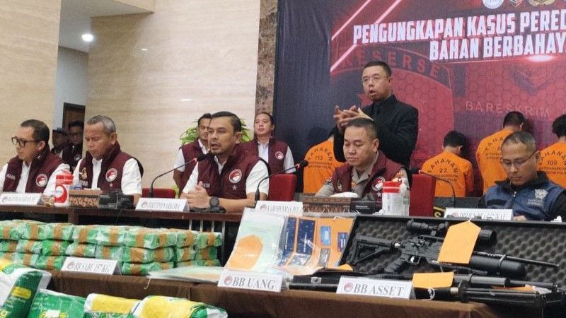 Dirtipidnarkoba Bareskrim Polri Brigjen Mukti Juharsa