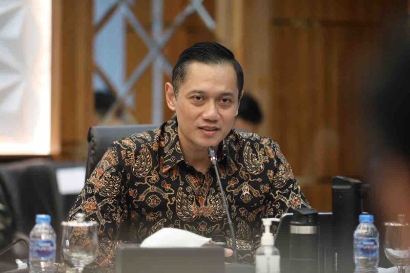 Menteri Agraria dan Tata Ruang/Kepala Badan Pertanahan Nasional (ATR/BPN) Agus Harimurti Yudhoyono