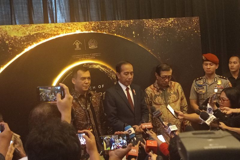 Presiden Joko Widodo peluncuran golden visa