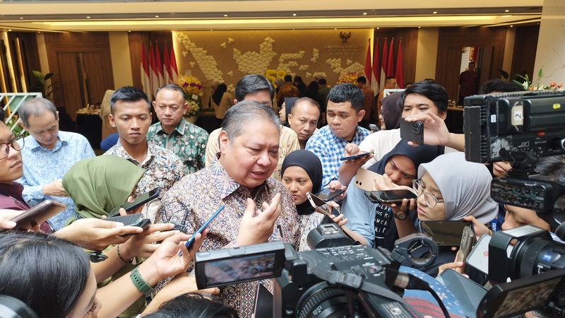 Menteri Koordinator Bidang Perekonomian (Menko) Airlangga Hartarto