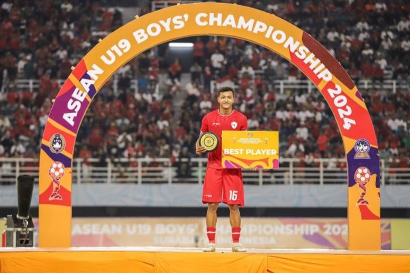Pesepak bola Timnas Indonesia Dony Tri Pamungkas 
