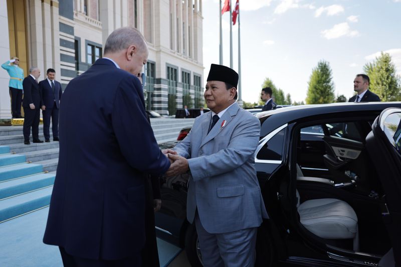 Prabowo Subianto, melakukan pertemuan dengan Presiden Turki, Recep Tayyip Erdoğan