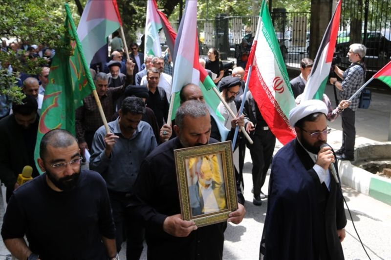 Pemakaman pemimpin biro politik kelompok perlawanan Hamas Ismail Haniyeh