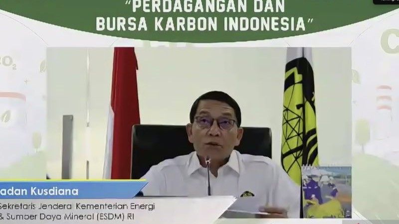 Sekretaris Jenderal Kementerian ESDM Dadan Kusdiana