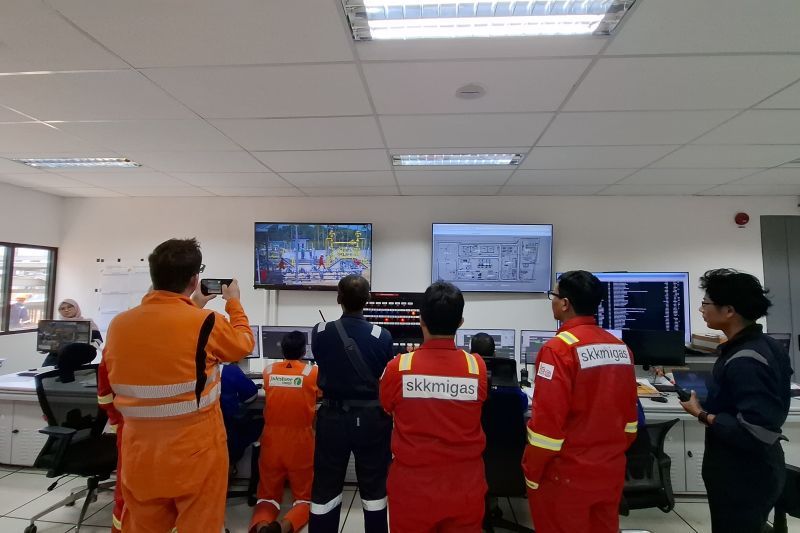 SKK Migas memantau proses distribusi gas dari Lapangan Akatara