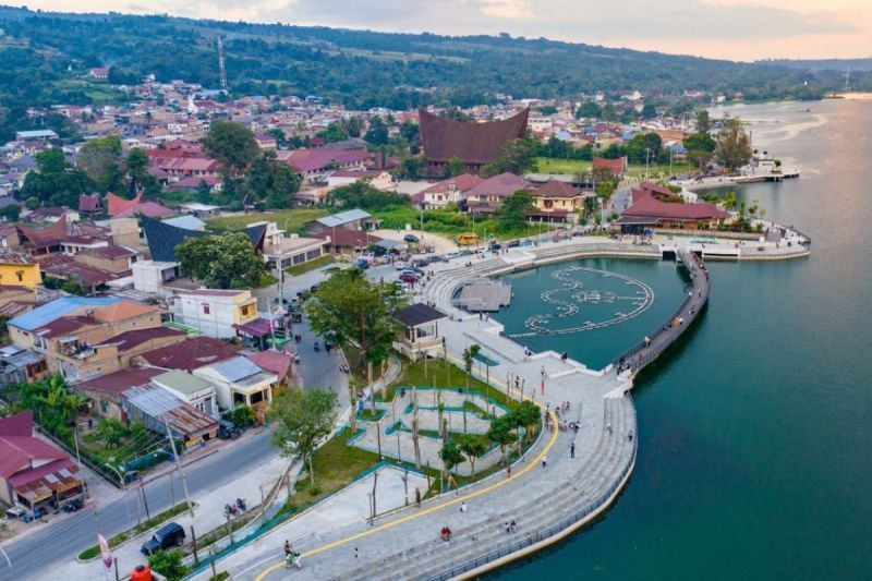 Kawasan Waterfront City Pangururan KSPN Danau Toba