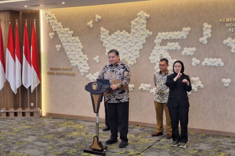 Menteri Koordinator Bidang Perekonomian Airlangga Hartarto