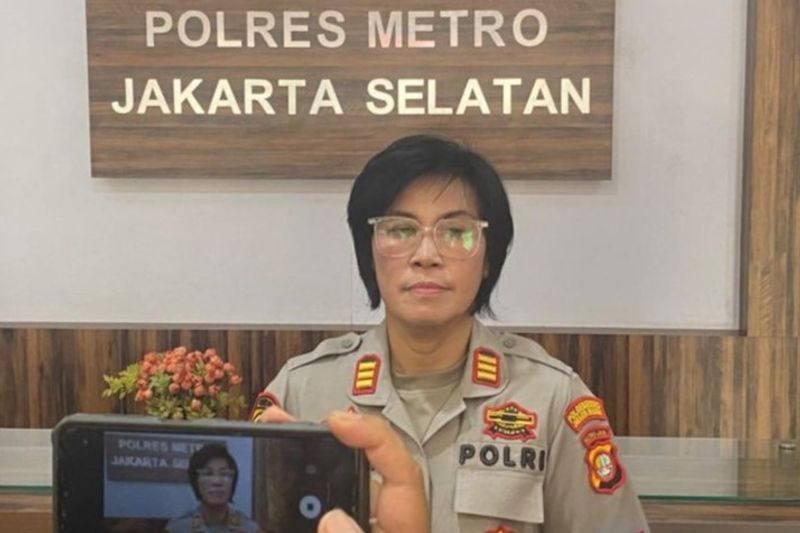 Kepala Seksi Hubungan Masyarakat Polres Metro Jakarta Selatan AKP Nurma Dewi