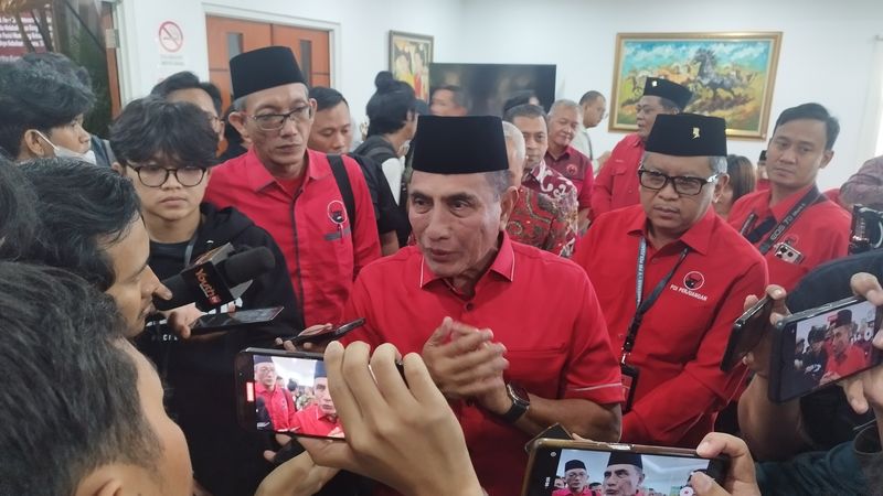 Bakal calon gubernur Sumatera Utara (Sumut) dari PDIP, Edy Rahmayadi 