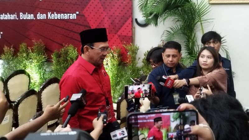 Ketua DPP PDI Perjuangan, Basuki Tjahaja Purnama (Ahok)