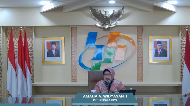 Plt Kepala BPS Amalia Adininggar Widyasanti