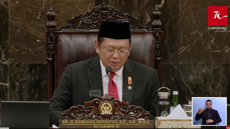 Ketua Majelis Permusyawaratan Rakyat (MPR) RI Bambang Soesatyo