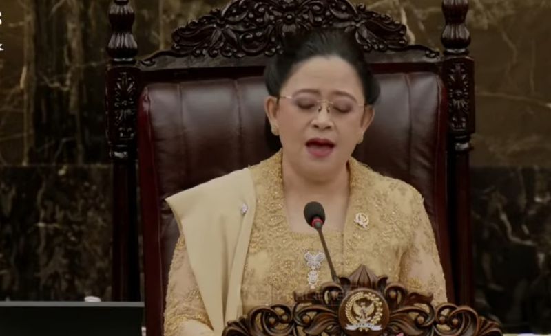 Ketua Dewan Perwakilan Rakyat Republik Indonesia Puan Maharani