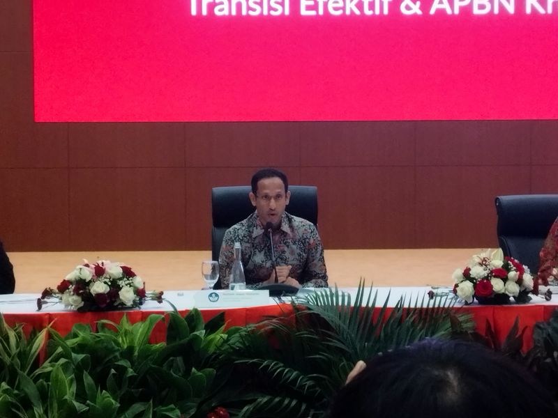 Menteri Pendidikan, Kebudayaan, Riset, dan Teknologi Nadiem Makarim