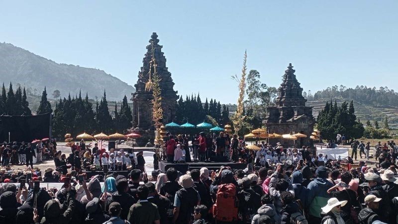 Dieng Culture Festival (DCF) XIV Tahun 2024 di Kompleks Candi Arjuna Dieng