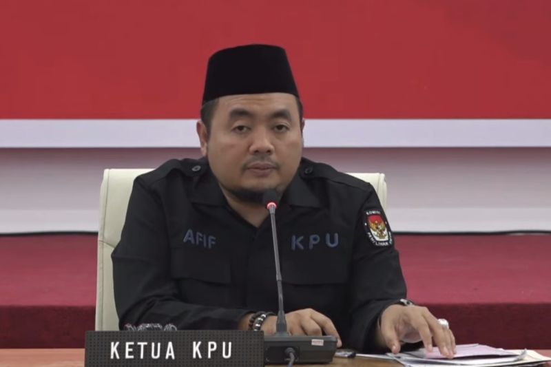 Ketua KPU RI Mochammad Afifuddin