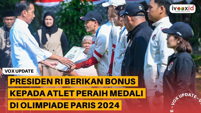 Cover Presiden RI Berikan Bonus Kepada Atlet Peraih Medali di Olimpiade Paris 20