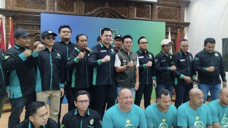 Organisasi Garda Bangsa konferensi pers terkait dengan isu muktamar tandingan