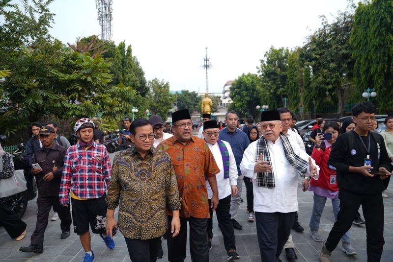Pramono Anung, Rano Karno dan Fauzi Bowo (Foke)