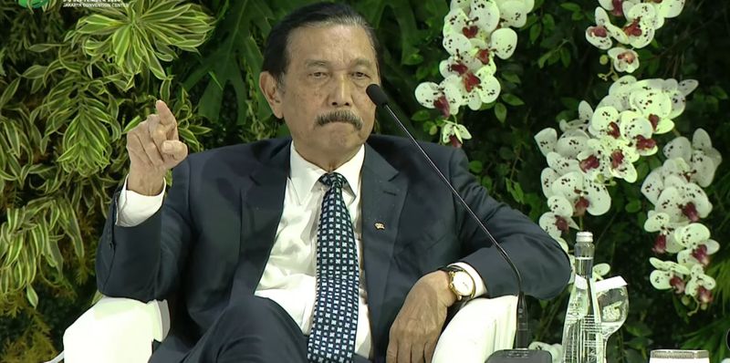 Menteri Koordinator Bidang Kemaritiman dan Investasi (Menko Marves) Luhut Binsar Pandjaitan