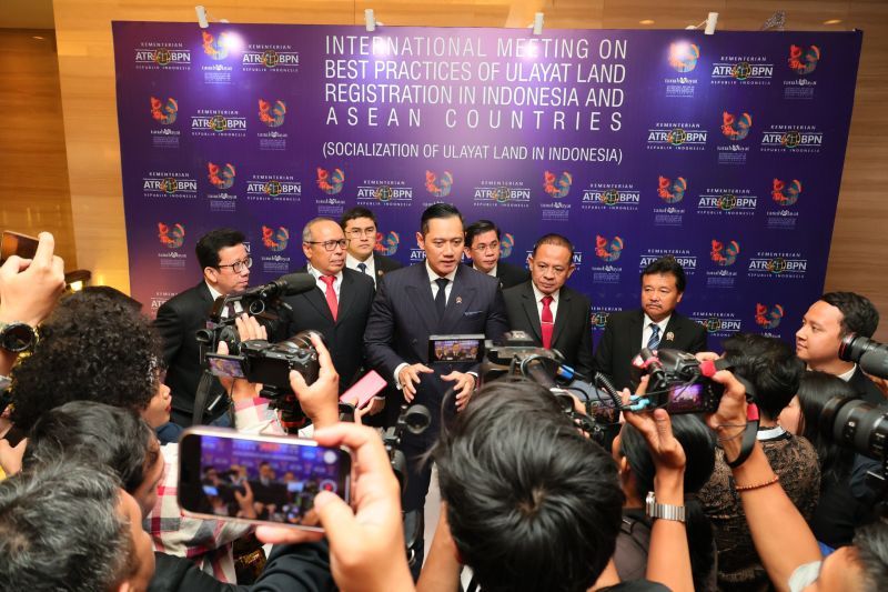 Menteri Agraria dan Tata Ruang/Badan Pertanahan Nasional (ATR/BPN) Agus Harimurti Yudhoyono (AHY)