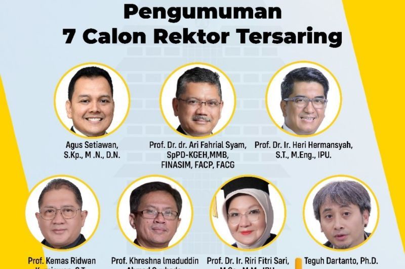 poster calon rektor universitas indonesia (UI)