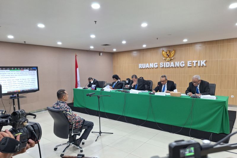 Suasana Sidang Kode Etik Wakil Ketua KPK Nurul Ghufron