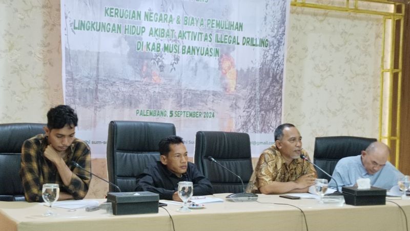 Direktur Eksekutif Walhi Sumsel Yuliusman 