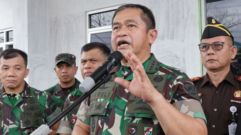 Kepala Staf TNI Angkatan Darat (KSAD) Jenderal TNI Maruli Simanjuntak
