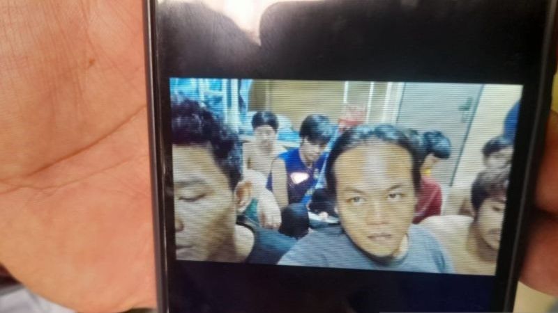 Foto warga Kabupaten Sukabumi, Jabar yang menjadi korban TPPO di Myanmar