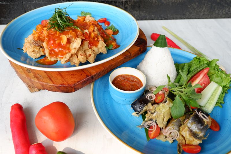 Kepiting Soka and Nasi Pepes patin (1)