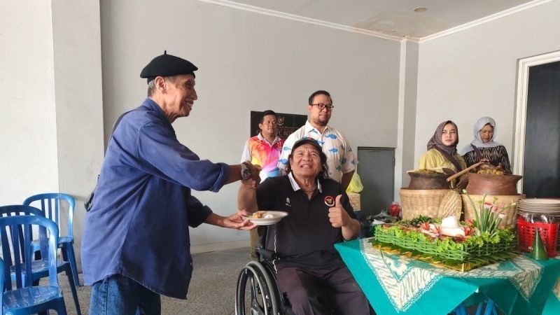 Tasyakuran prestasi para atlet di Paralimpiade Paris 2024 di Solo