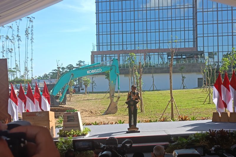 Presiden Joko Widodo di IKN