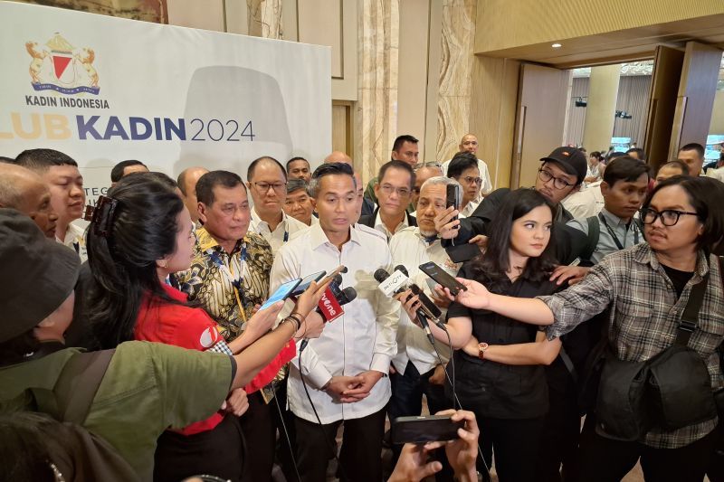 Anindya Bakrie usai Munaslub Kadin 