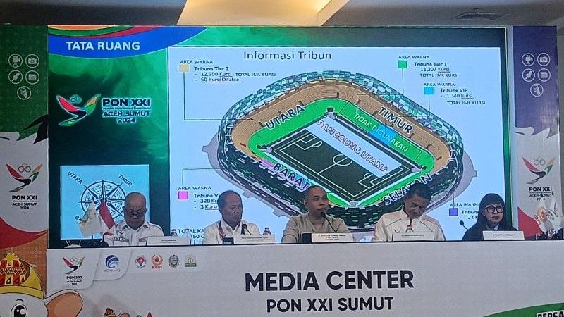 Ketua Bidang Upacara PB PON XXI Wilayah Sumatera Utara Mahfullah Pratama Daulay