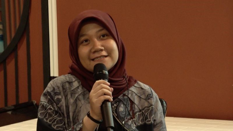 Peneliti Greenpeace Indonesia Talitha Aurellia Alfiansyah