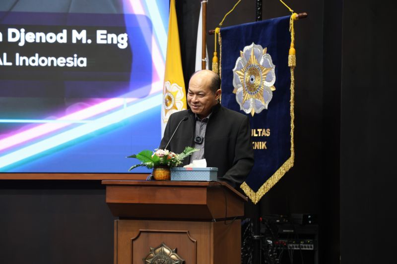 Direktur Utama PT PAL Indonesia Kaharuddin Djenod