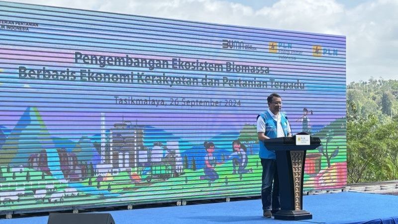 Direktur Utama PT PLN Energi Primer Indonesia Iwan Agung Firstantara