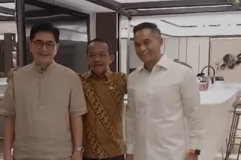Menteri ESDM Bahlil Lahadalia mempertemukan Arsjad Rasjid dan Anindya Bakrie