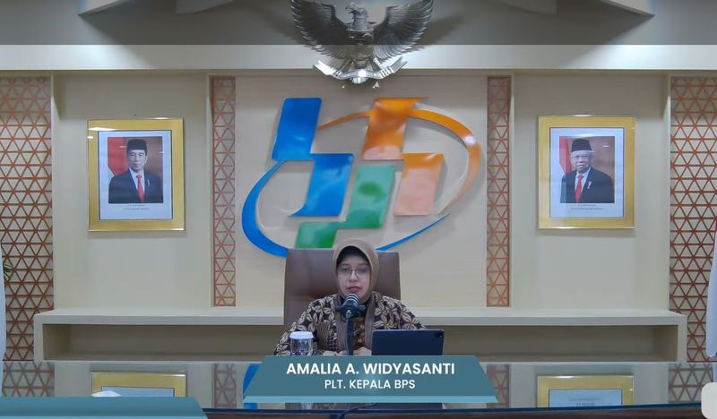 Plt Kepala BPS Amalia Adininggar Widyasanti