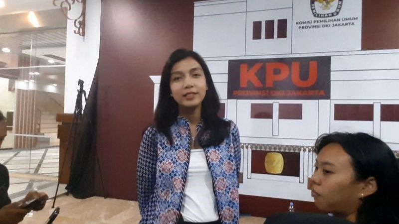 Ketua Divisi Sosialisasi, Pendidikan Pemilih, dan Partisipasi Masyarakat KPU Jakarta, Astri Megatari 