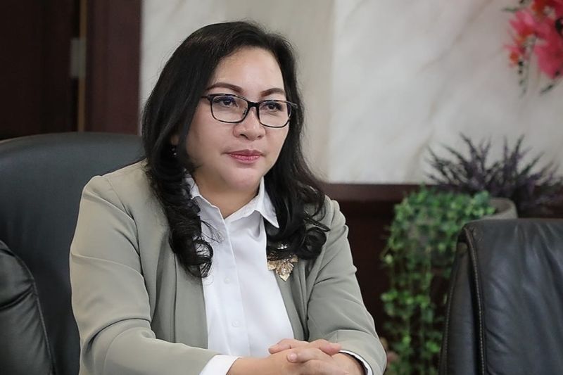 Direktur Jenderal Bimbingan Masyarakat Kristen Jeane Marie Tulung. 